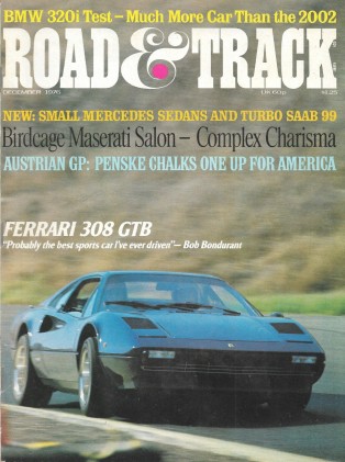 ROAD & TRACK 1976 DEC - 312B3, 320i, 308GTB, 99 TURBO